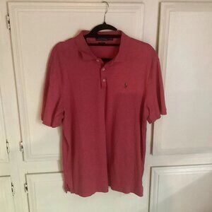 POLO RALPH LAUREN Flesh Pony Classic Fit Red Preppy Casual Men's Large